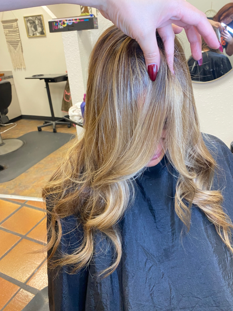 Brazilian Blowout finished hair