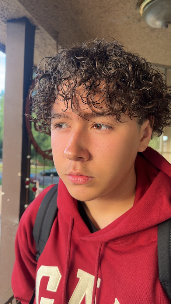 Perm hairstyle