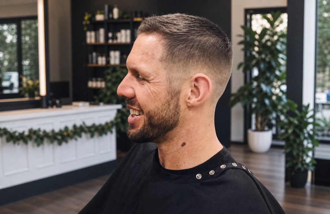 Men's haircut service