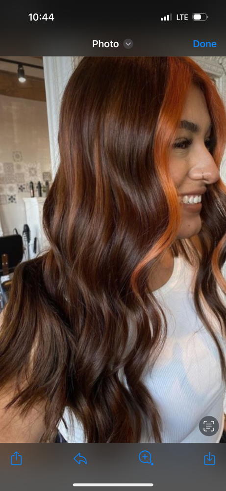Deep conditioning hair treatment service
